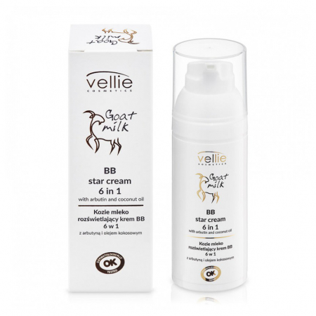 Produse cosmetice - Vellie Goat Milk - Star BB crema cu extract din lapte de capra, 50ml