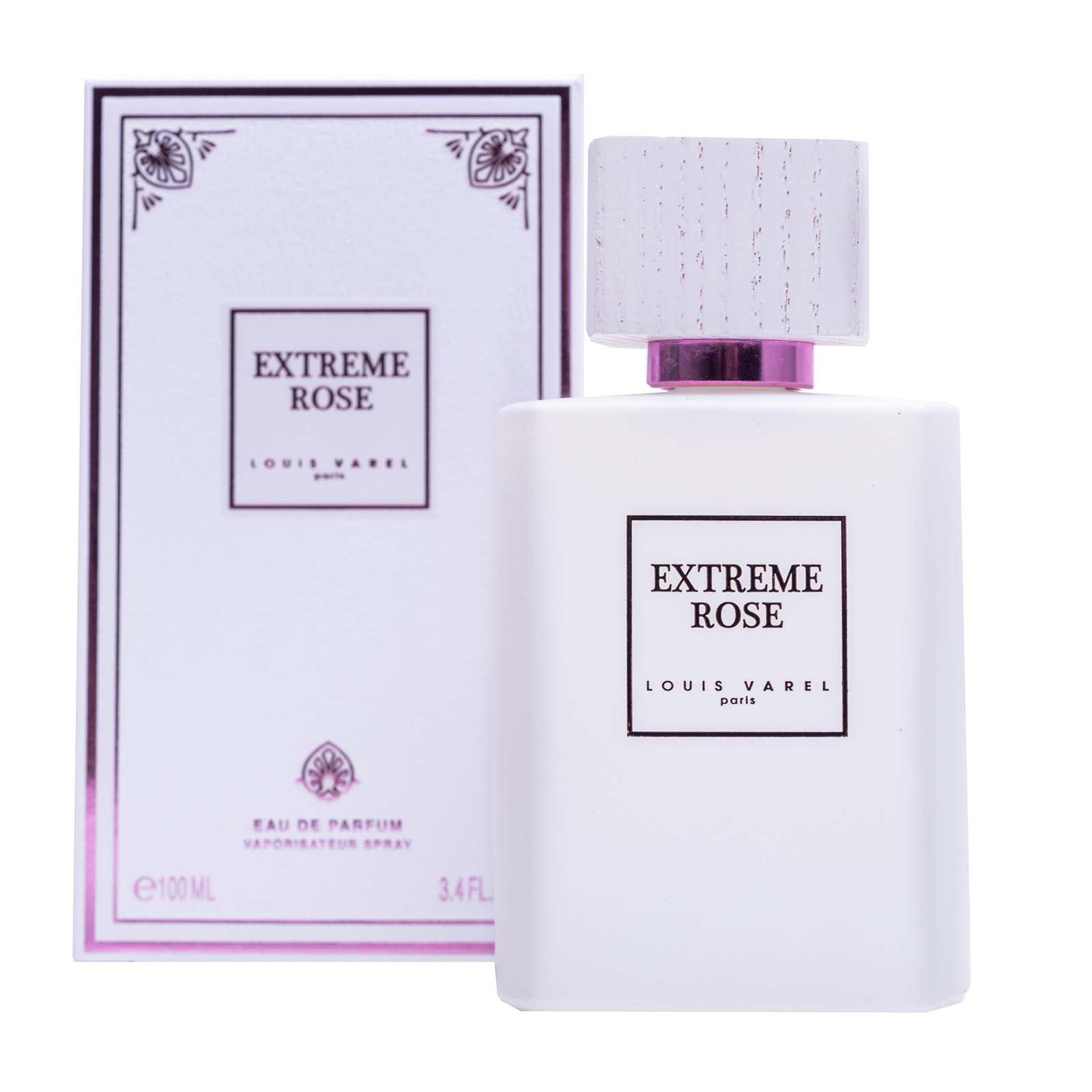 Extreme Rose by Louis Varel 100ml EDP Spray - Free Express Shipping