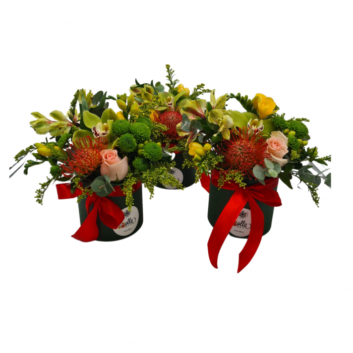 aranjament-floral-corporate-olla-pentru-mese-de-cocktail-in-cutie-de-catifea [2]