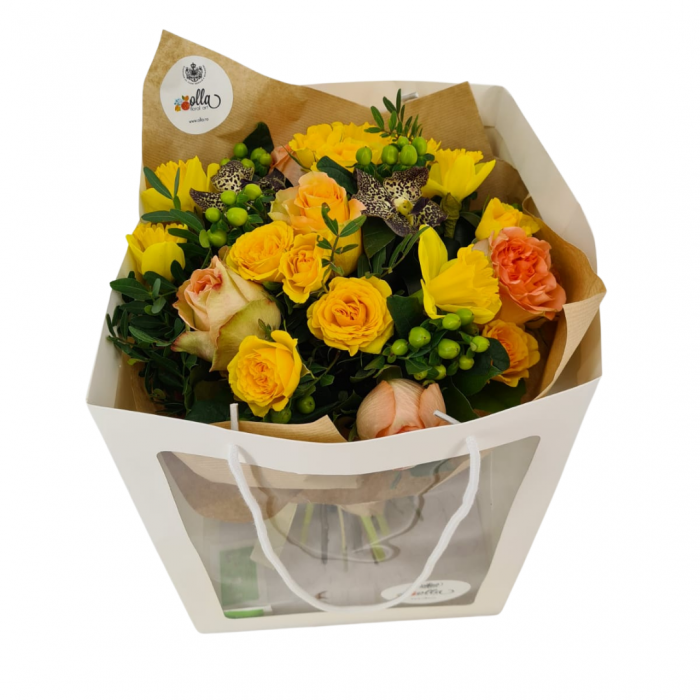 buchet-de-flori-olla-din-trandafiri-galbeni-si-orhidee-vanda-5 [2]