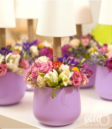 Colt de Rai, lampa florala unicat [2]