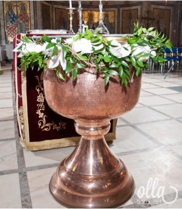 Coronita Magica, decor floral pentru cristelnita [1]