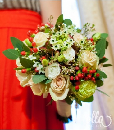 Fire de Dor, buchet de mireasa mix de flori [3]