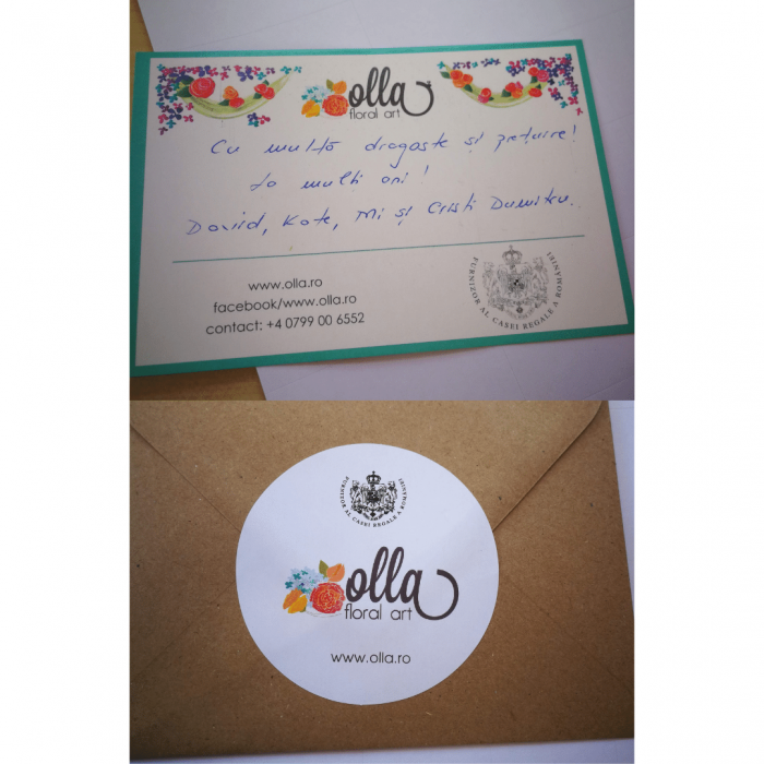 Nebun de Roz, buchet de flori Olla, din bujori roz, matthiola, gura, leului si alstroemeria [5]
