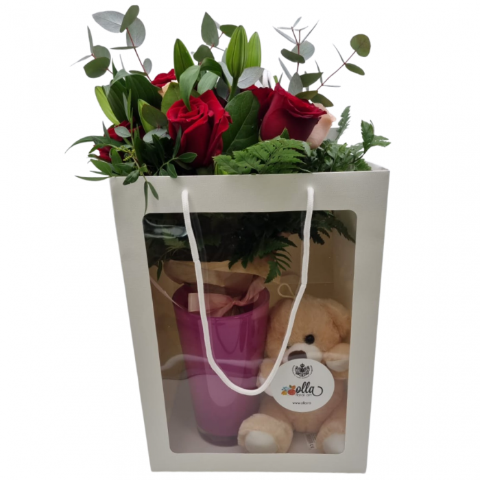 Ursulet de plus maro 30 cm [3]