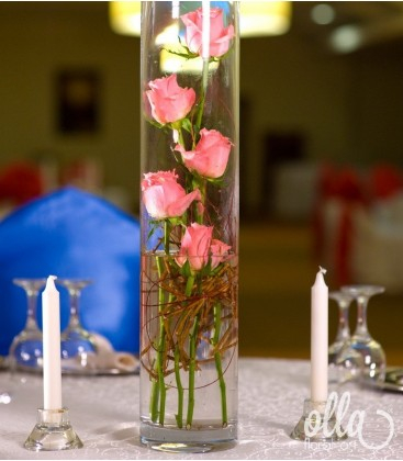 Coloana Inflorita, aranjament de masa pentru nunta [1]