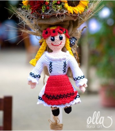 Ileana Cosanzeana, lumanari de nunta cu floarea soarelui si dalii [1]