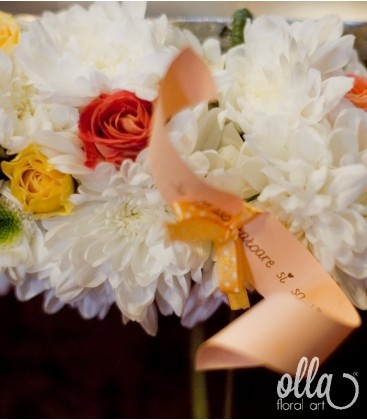 Veste Infloritoare, decor floral pentru cristelnita [1]