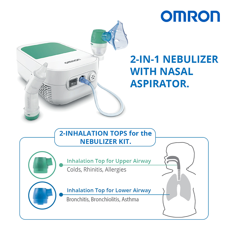 nebulizator-aspirator-nazal-Omron-DuoBaby-2in1