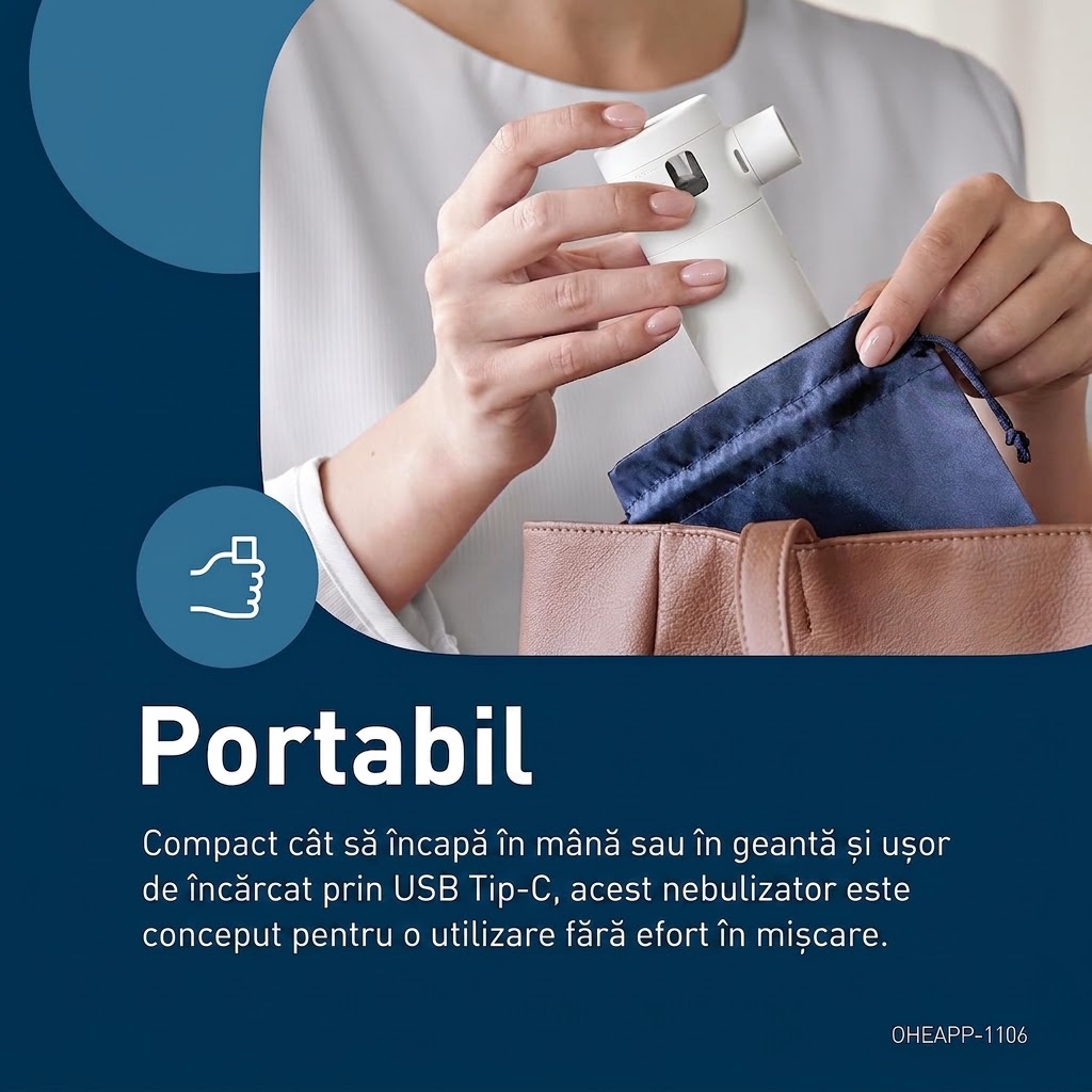 omron-microair-move-nebulizator-portabil-silentios-ultrasunete-reincarcabil-usb-C-depozitare