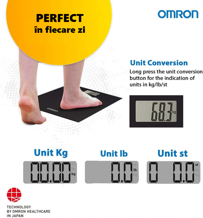 Cantar electronic OMRON HN289, diverse culori [11]