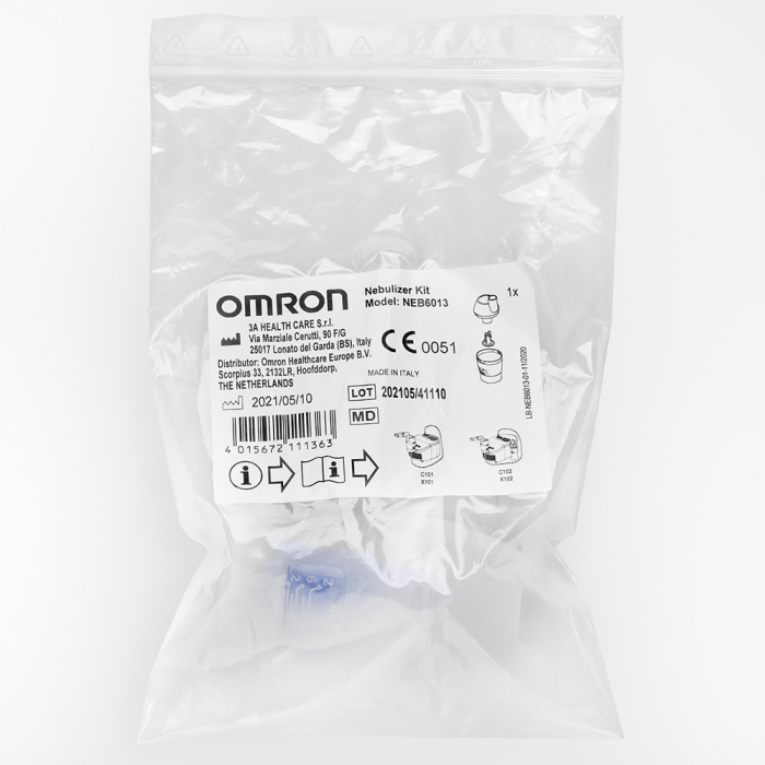 Kit de nebulizare (Flacon nebulizare) VVT pentru OMRON C101 - X101 - C102 - X102 [3]