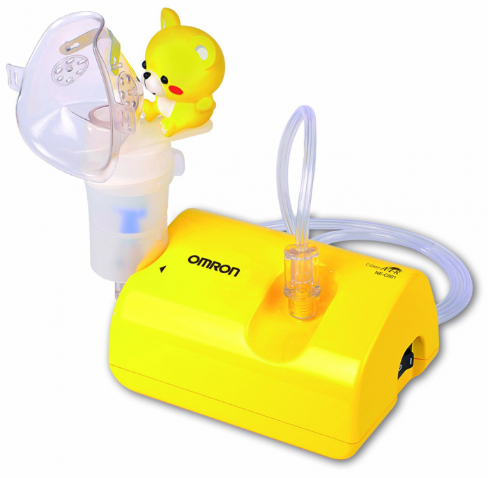 Aparat aerosoli cu compresor pentru copii OMRON CompAIR C801 KiD, cu masca de sugar inclusa [4]