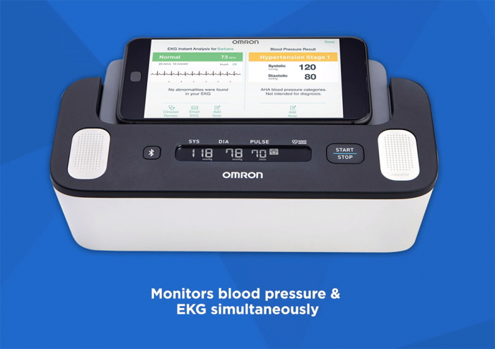 Omron Complete - Tensiometru automat pentru brat + ECG, validat clinic, functie AFIB, fabricat in Japonia [11]