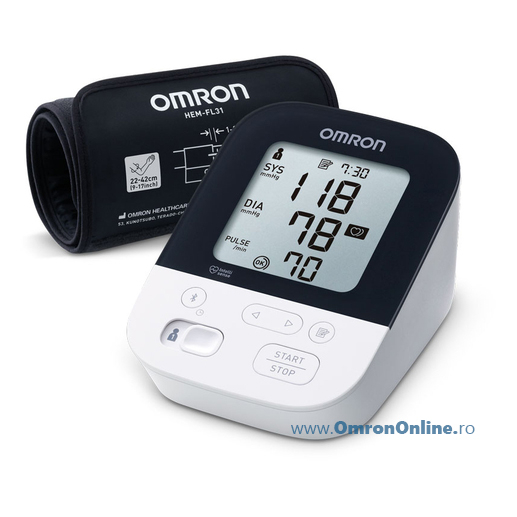 OMRON M400 Intelli IT - Tensiometru de brat, manseta inteligenta Intelli Cuff, transfer date Omron Connect, validat clinic, garantie 3 ani - Copie [2]