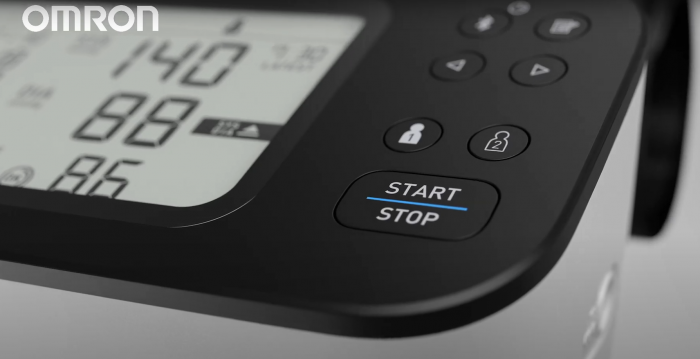 OMRON M7 Intelli IT AFib (HEM-7380T1-EBK) cu Bluetooth - Tensiometru de brat, detectare fibrilatie atriala, manseta inteligenta Intelli Cuff, transfer date Omron Connect, afisaj DUAL [5]