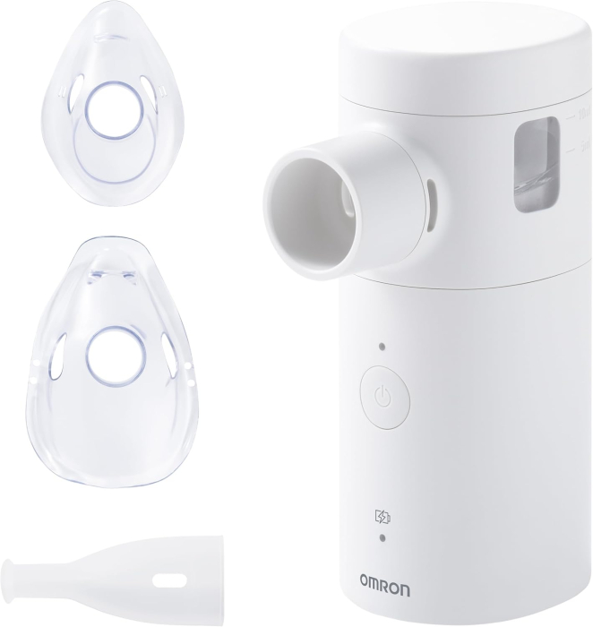Omron MicroAir Move - Nebulizator portabil silentios, cu ultrasunete, reincarcabil prin USB-C [9]