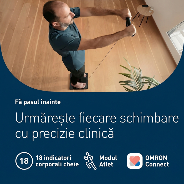 Omron Viva360+ , Cantar digital pentru compozitia corporala cu analiza pe segmente [6]