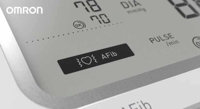OMRON X7 Smart AFib (HEM-7380T1-EOSL) cu Bluetooth - Tensiometru de brat, detectare fibrilatie atriala, manseta inteligenta Intelli Cuff, transfer date Omron Connect, afisaj DUAL [5]