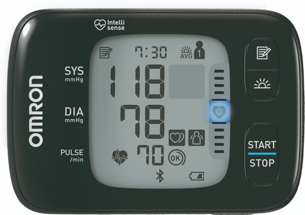 OMRON RS7 Intelli IT - Tensiometru de incheietura, silentios, transfer date Bluetooth, validat clinic [2]