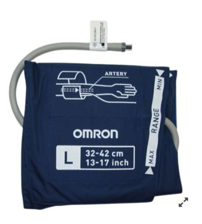 Manseta de marime L (circumferinta brat 32-42 cm) pentru tensiometrele OMRON HBP 1320 / 1120, lungime furtun 1m [1]
