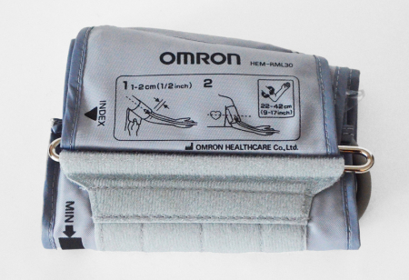 Manseta Omron Wide Cuff L (22-42 cm) HEM-RML30 pentru tensiometrele compatibile [4]