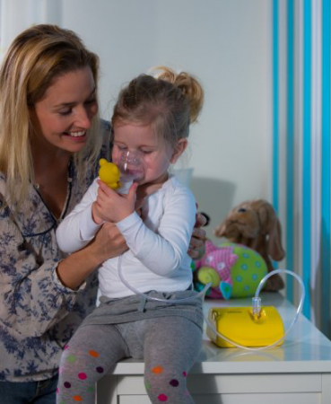 Aparat aerosoli cu compresor pentru copii OMRON CompAIR C801 KiD, cu masca de sugar inclusa [2]