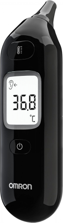 Termometre - OMRON Gentle Temp 533 - Termometru digital cu infraroșu, de ureche, pentru copii și adulți, măsurare rapidă în 1 secundă și design fără capac