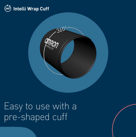 OMRON M400 Intelli IT - Tensiometru de brat, manseta inteligenta Intelli Cuff, transfer date Omron Connect, validat clinic, garantie 3 ani - Copie [6]