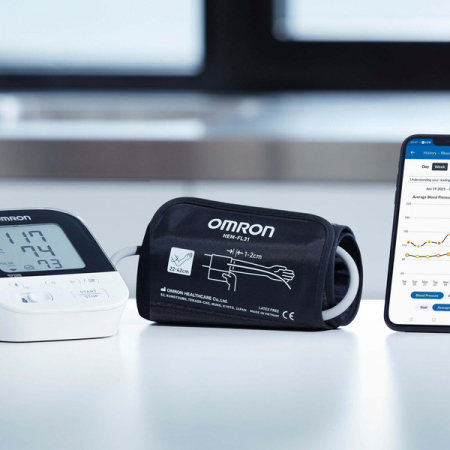 OMRON M400 Intelli IT - Tensiometru de brat, manseta inteligenta Intelli Cuff, transfer date Omron Connect, validat clinic, garantie 3 ani - Copie [4]