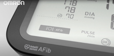OMRON M7 Intelli IT AFib (HEM-7380T1-EBK) cu Bluetooth - Tensiometru de brat, detectare fibrilatie atriala, manseta inteligenta Intelli Cuff, transfer date Omron Connect, afisaj DUAL [5]