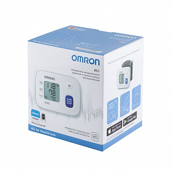 OMRON RS1 - Tensiometru de incheietura, validat clinic (model nou) [2]