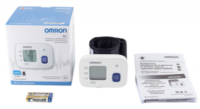 OMRON RS1 - Tensiometru de incheietura, validat clinic (model nou) [6]