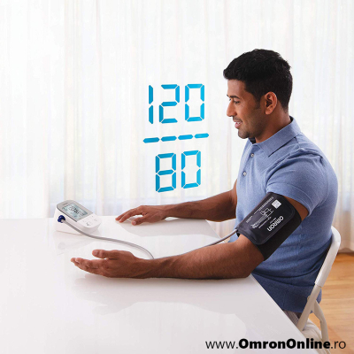 OMRON M4 Intelli IT - Tensiometru de brat, manseta inteligenta Intelli Cuff, transfer date Omron Connect, validat clinic, garantie 3 ani - Copie [6]