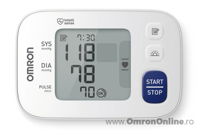 OMRON RS4 - Tensiometru de incheietura, validat clinic, indicator zona cardiaca [1]