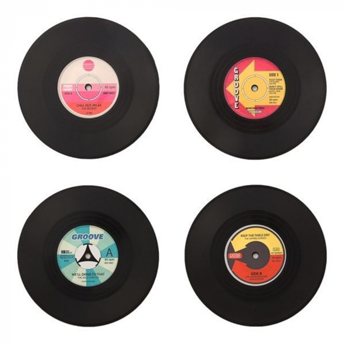 Coasters Vinyl Retro [2]