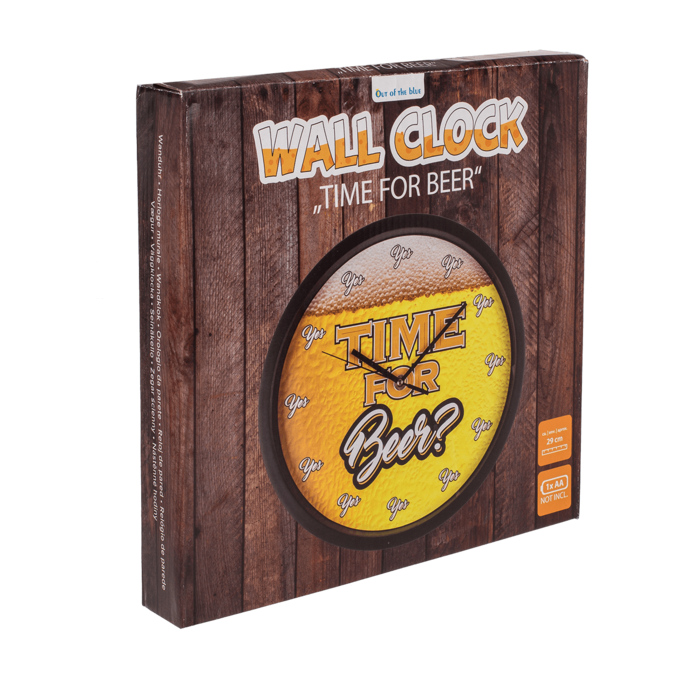Ceas de perete Time for beer [3]