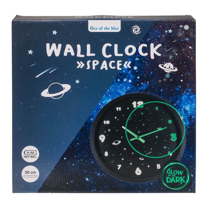 Ceas de perete luminescent, model Cosmos [4]