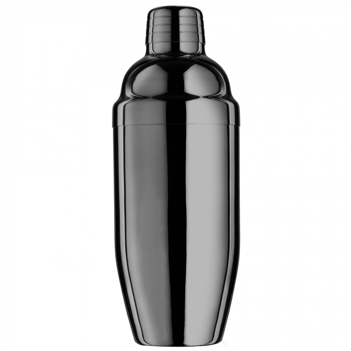 Cocktail shaker, pereti dublii, inox negru, premium - Final Touch [2]
