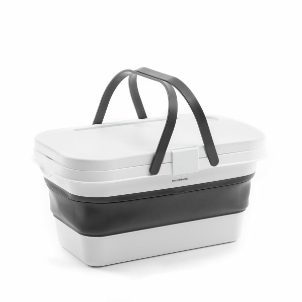 Cos de picnic pliabil cu capac tip masa [8]