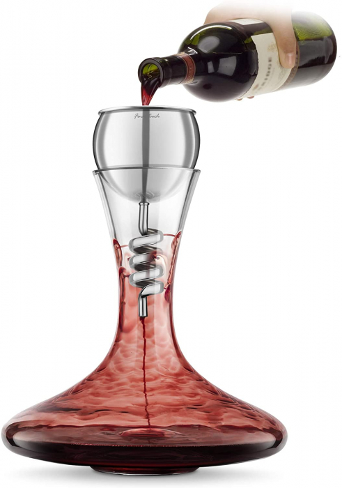 Decantor si Aerator Twister din otel inoxidabil [2]