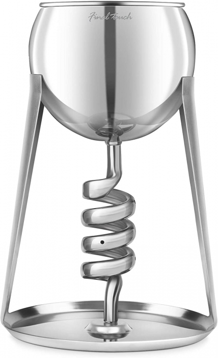 Decantor si Aerator Twister din otel inoxidabil [4]