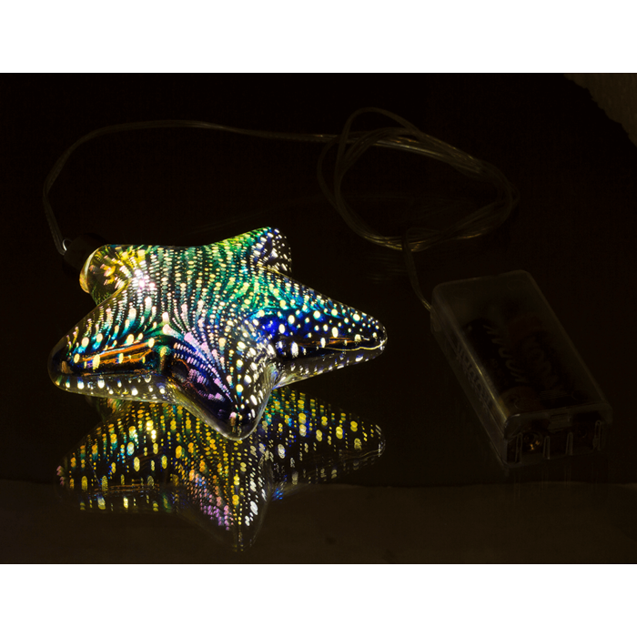 Decoratiune Led - model Stea 3D [2]
