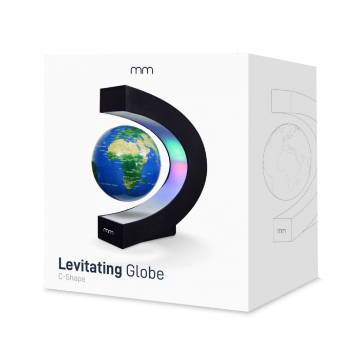 Glob pamantesc magnetic in levitatie C-Shape [3]