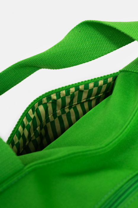 Geanta tote verde [9]