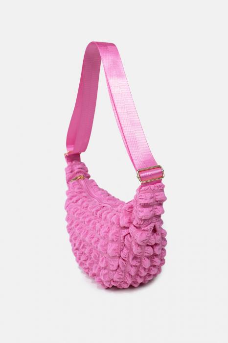 Geanta crossbody roz [2]