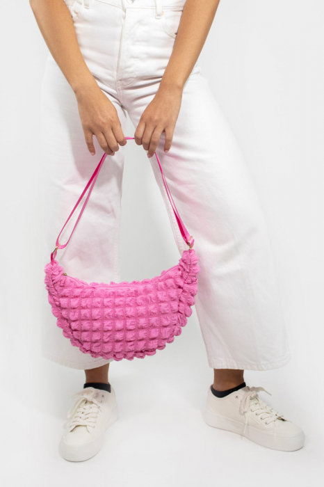Geanta crossbody roz [6]