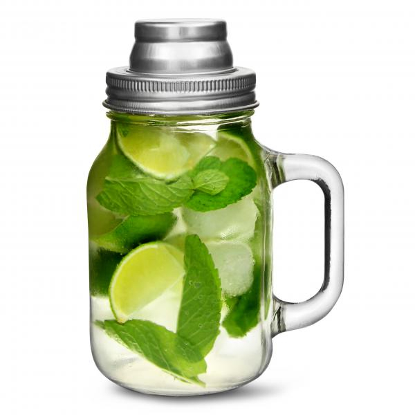 Mason Cocktail Shaker 600ml (4 piese) [3]