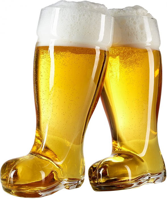 Pahar de bere XXXL in forma de cizma, 2 l [3]