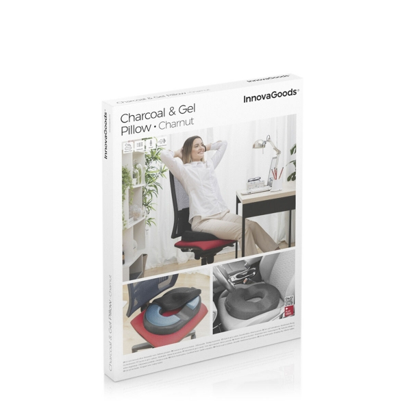 Perna din gel si carbune de bambus cu husa detasabila [10]